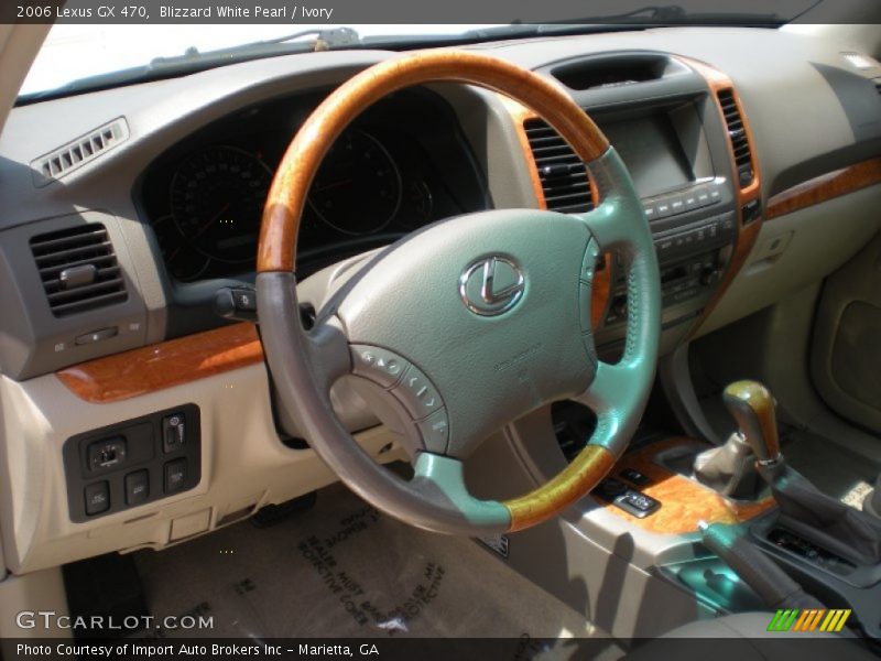 Blizzard White Pearl / Ivory 2006 Lexus GX 470