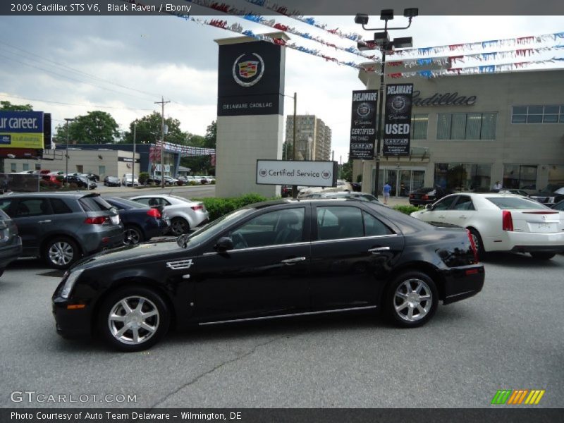 Black Raven / Ebony 2009 Cadillac STS V6