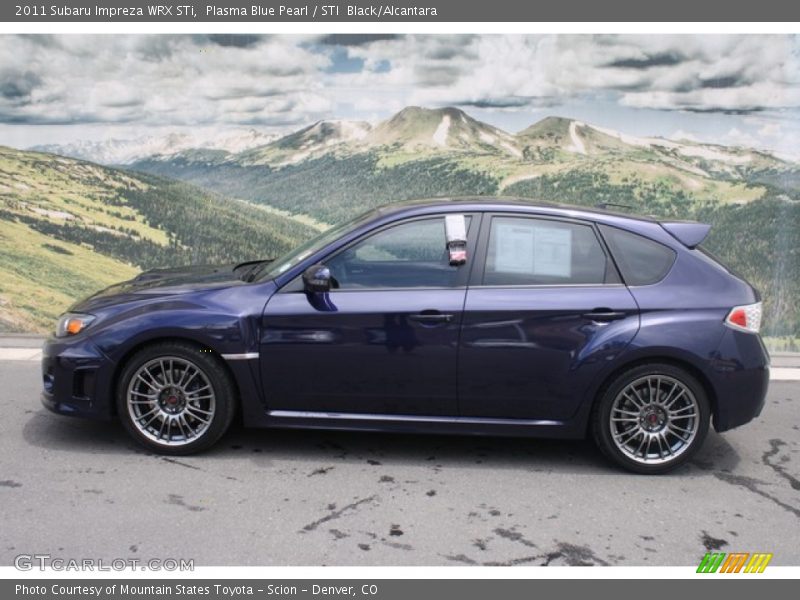  2011 Impreza WRX STi Plasma Blue Pearl