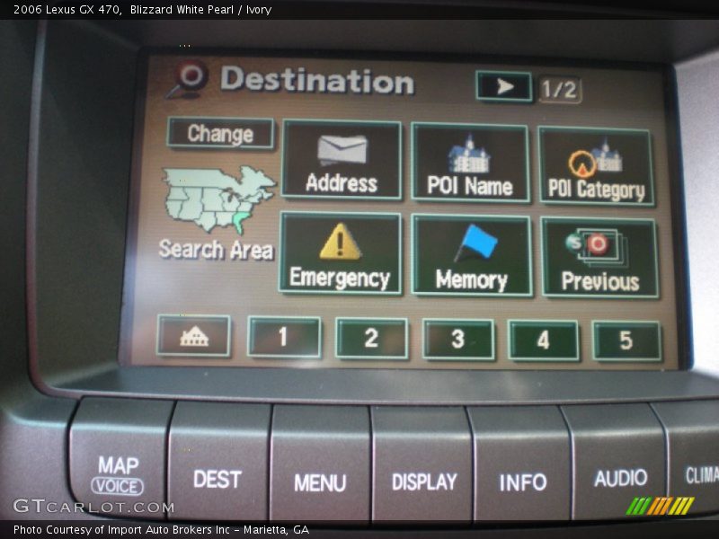 Blizzard White Pearl / Ivory 2006 Lexus GX 470