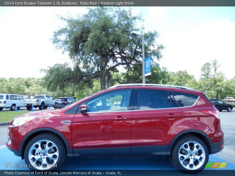  2014 Escape Titanium 2.0L EcoBoost Ruby Red