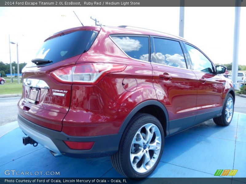  2014 Escape Titanium 2.0L EcoBoost Ruby Red