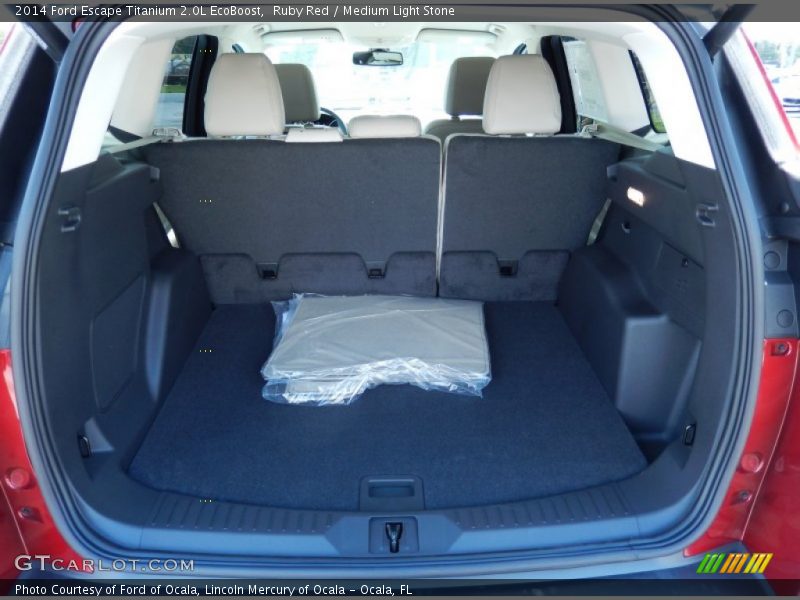  2014 Escape Titanium 2.0L EcoBoost Trunk