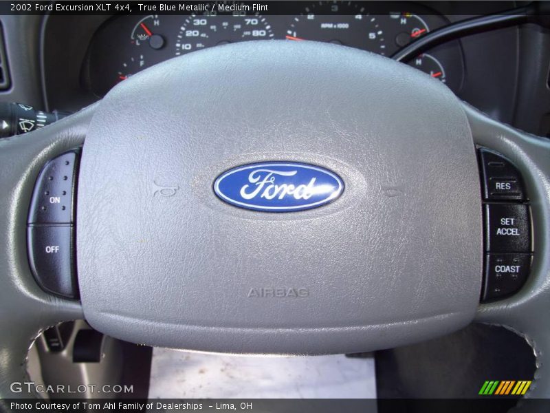 True Blue Metallic / Medium Flint 2002 Ford Excursion XLT 4x4