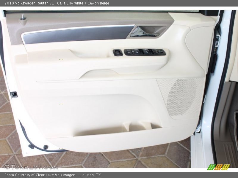 Calla Lilly White / Ceylon Beige 2010 Volkswagen Routan SE