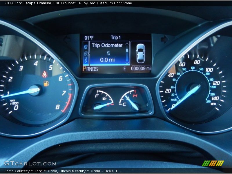  2014 Escape Titanium 2.0L EcoBoost Titanium 2.0L EcoBoost Gauges