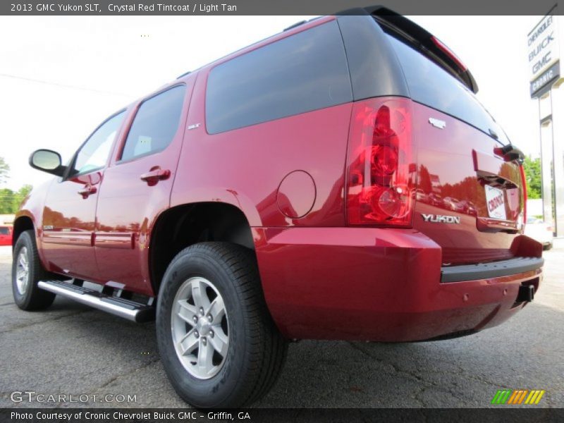 Crystal Red Tintcoat / Light Tan 2013 GMC Yukon SLT