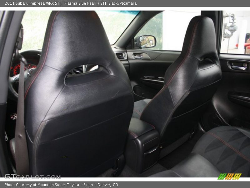 Plasma Blue Pearl / STI  Black/Alcantara 2011 Subaru Impreza WRX STi