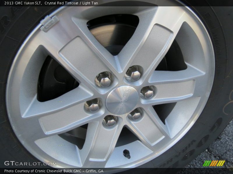 Crystal Red Tintcoat / Light Tan 2013 GMC Yukon SLT