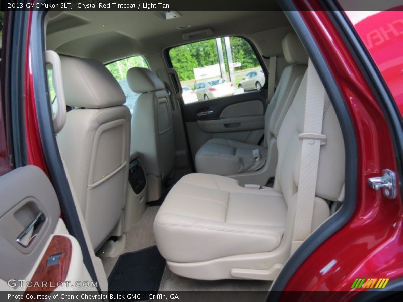 Crystal Red Tintcoat / Light Tan 2013 GMC Yukon SLT