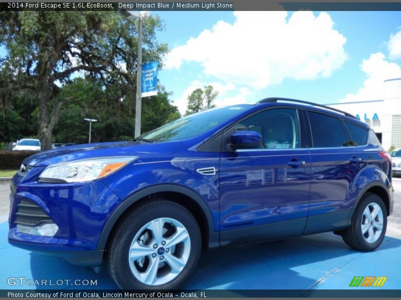 Front 3/4 View of 2014 Escape SE 1.6L EcoBoost