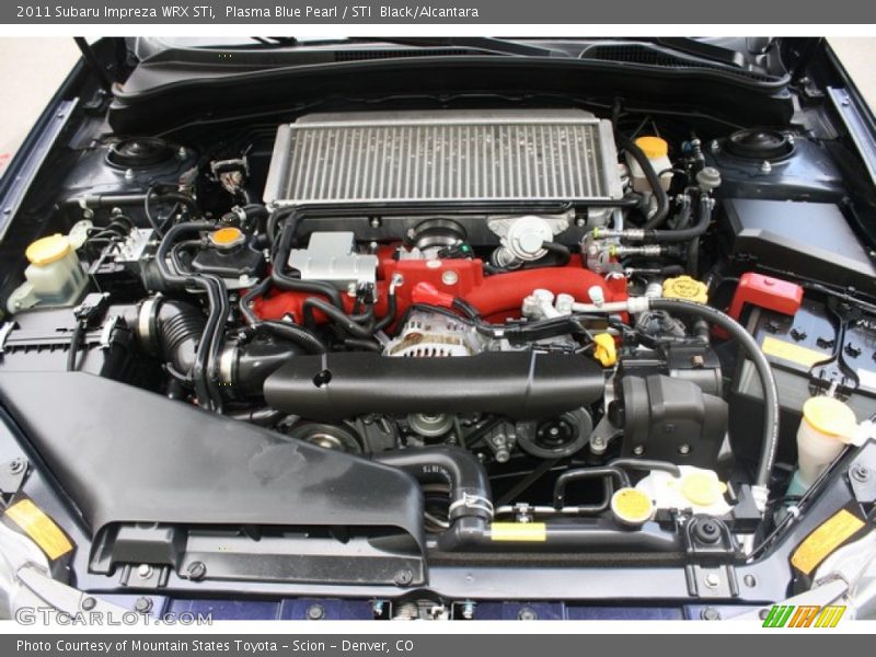  2011 Impreza WRX STi Engine - 2.5 Liter STI Turbocharged DOHC 16-Valve DAVCS Flat 4 Cylinder