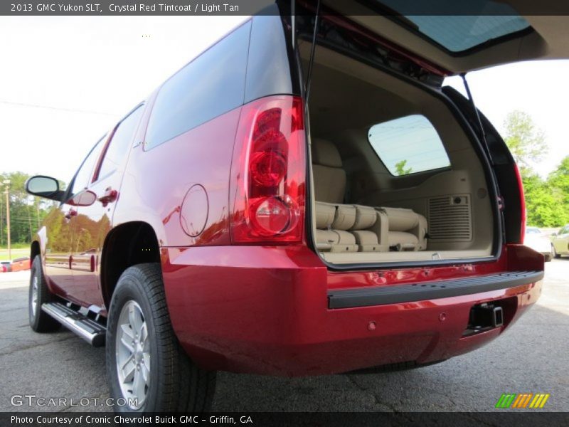 Crystal Red Tintcoat / Light Tan 2013 GMC Yukon SLT