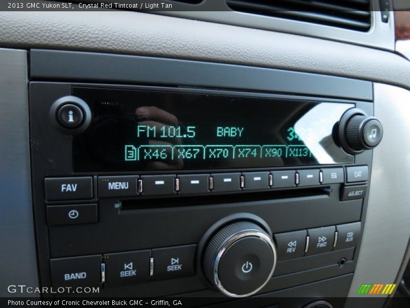Crystal Red Tintcoat / Light Tan 2013 GMC Yukon SLT
