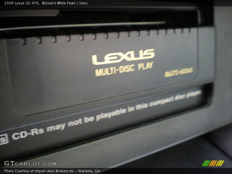 Blizzard White Pearl / Ivory 2006 Lexus GX 470