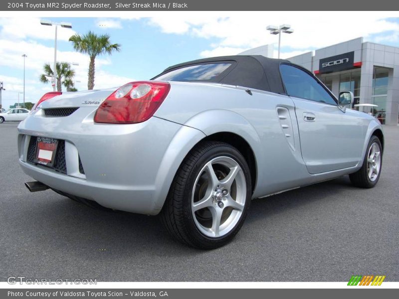 Silver Streak Mica / Black 2004 Toyota MR2 Spyder Roadster