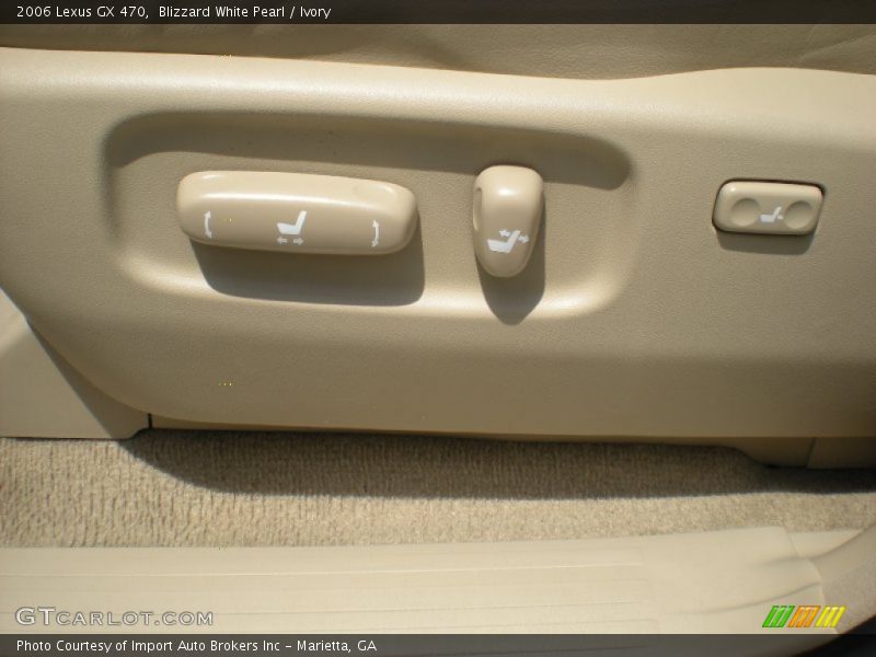 Blizzard White Pearl / Ivory 2006 Lexus GX 470