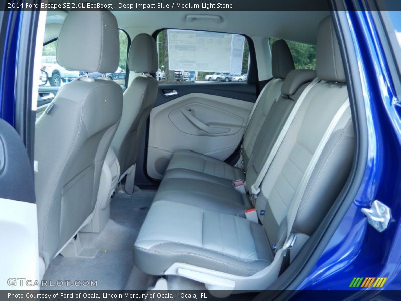 Rear Seat of 2014 Escape SE 2.0L EcoBoost