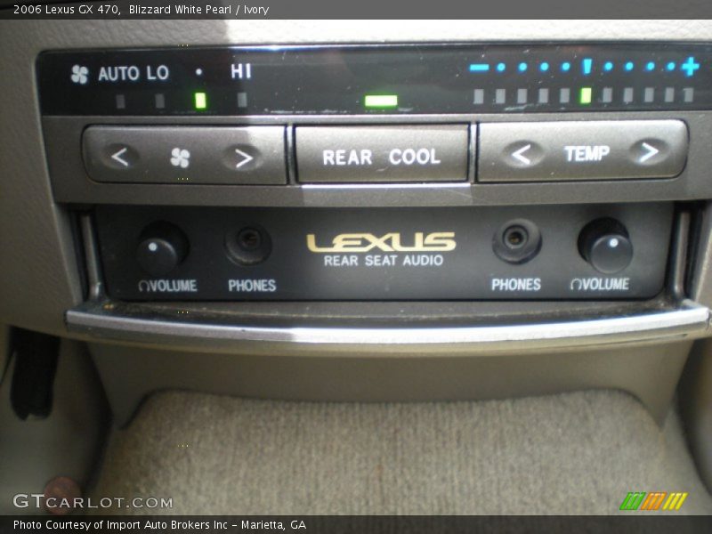 Controls of 2006 GX 470