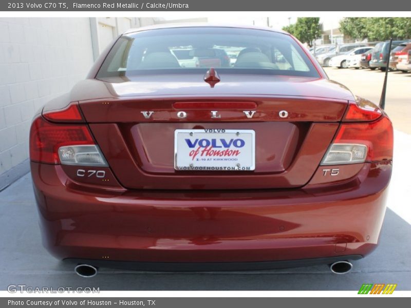 Flamenco Red Metallic / Calcite/Umbra 2013 Volvo C70 T5