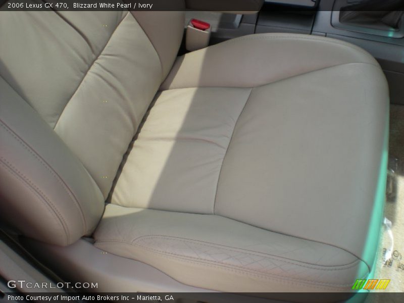 Blizzard White Pearl / Ivory 2006 Lexus GX 470
