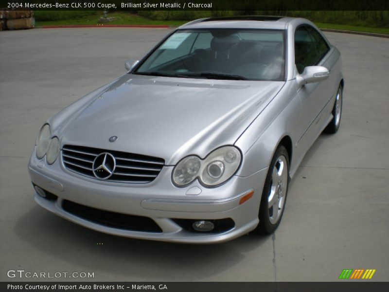 Front 3/4 View of 2004 CLK 500 Coupe