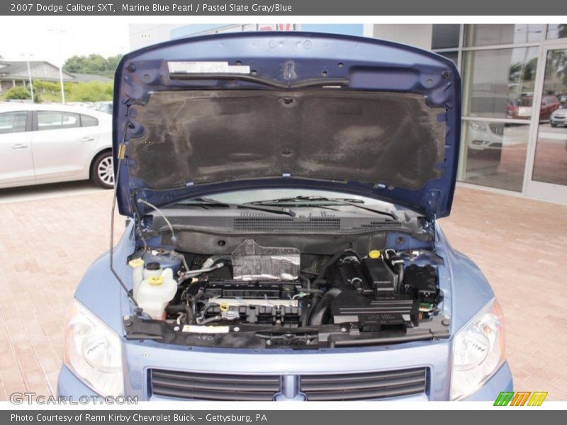 Marine Blue Pearl / Pastel Slate Gray/Blue 2007 Dodge Caliber SXT