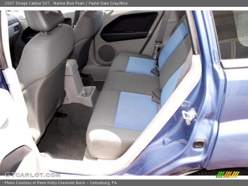 Marine Blue Pearl / Pastel Slate Gray/Blue 2007 Dodge Caliber SXT
