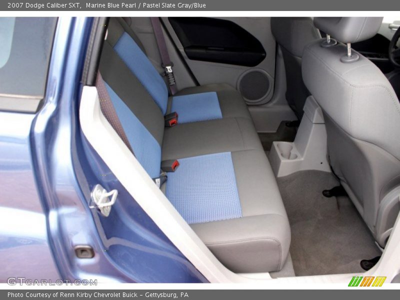 Marine Blue Pearl / Pastel Slate Gray/Blue 2007 Dodge Caliber SXT
