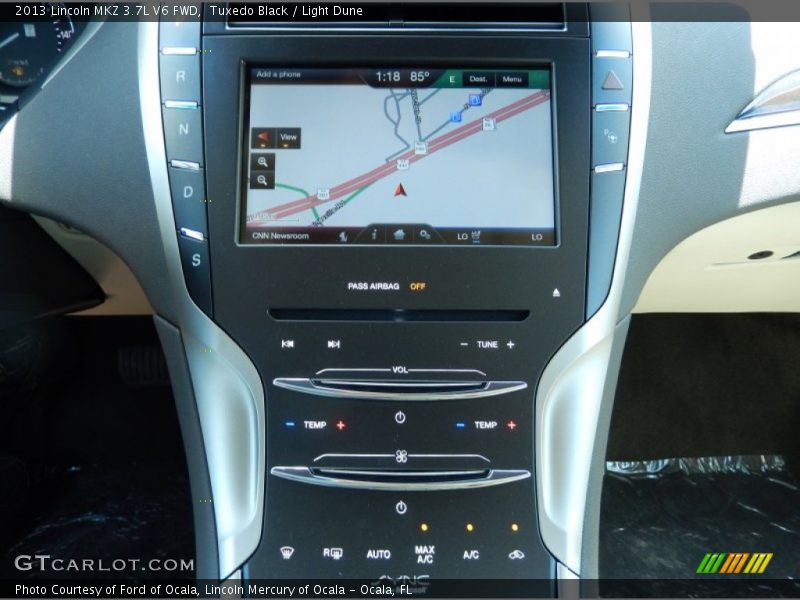 Tuxedo Black / Light Dune 2013 Lincoln MKZ 3.7L V6 FWD