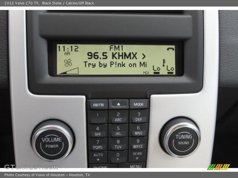 Audio System of 2013 C70 T5