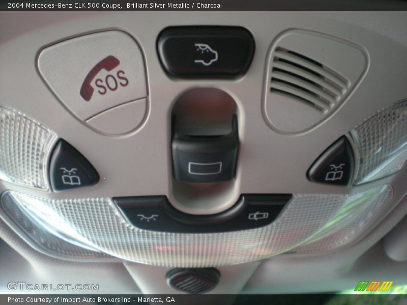 Controls of 2004 CLK 500 Coupe