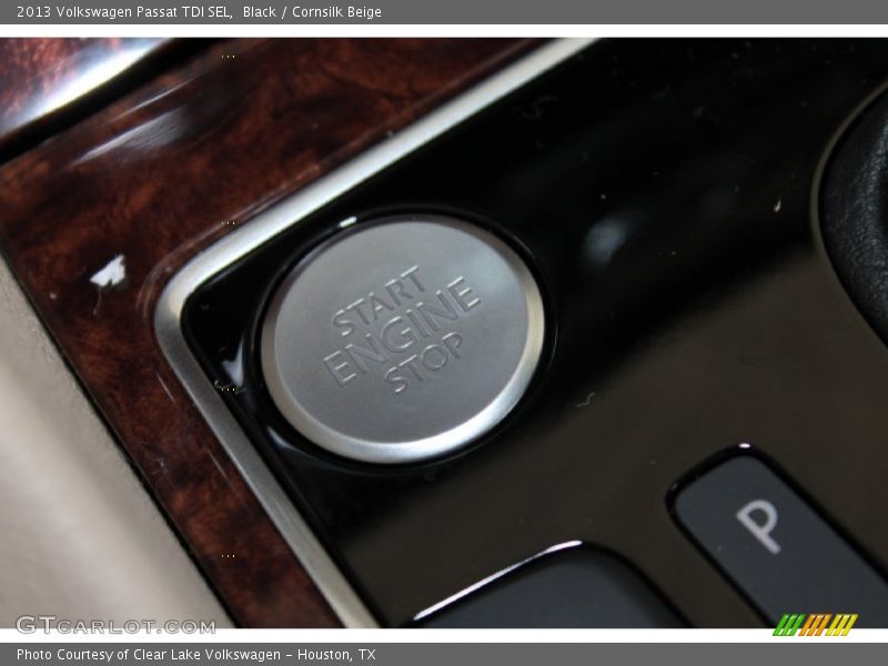 Black / Cornsilk Beige 2013 Volkswagen Passat TDI SEL
