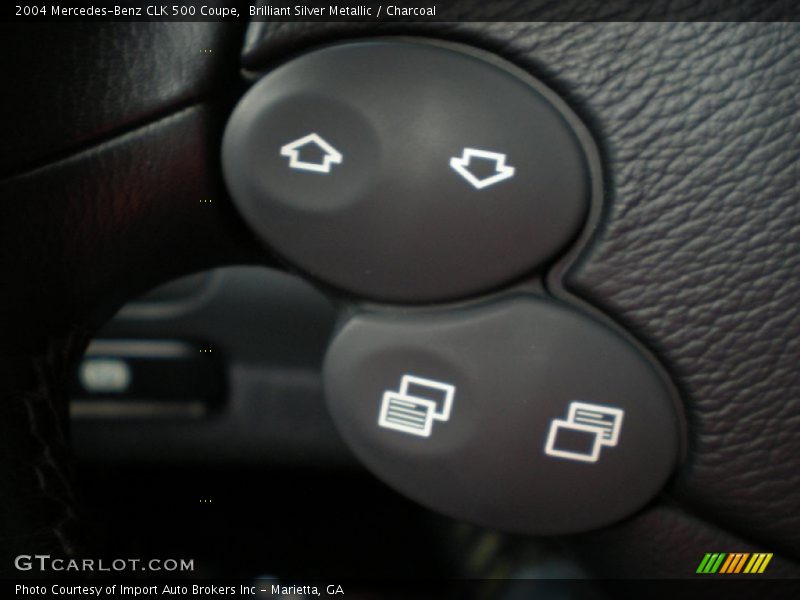 Controls of 2004 CLK 500 Coupe