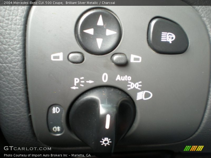 Controls of 2004 CLK 500 Coupe