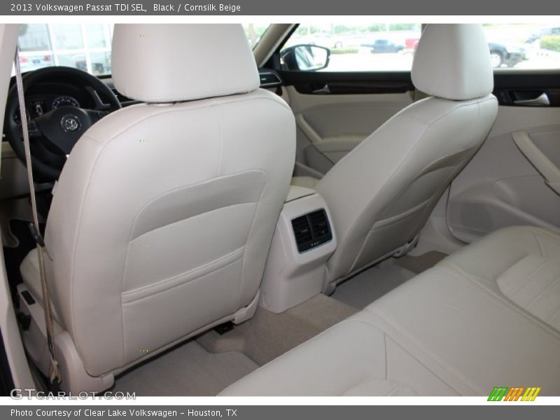 Black / Cornsilk Beige 2013 Volkswagen Passat TDI SEL