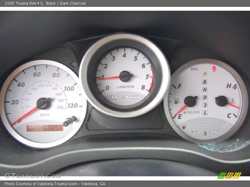 Black / Dark Charcoal 2005 Toyota RAV4 S