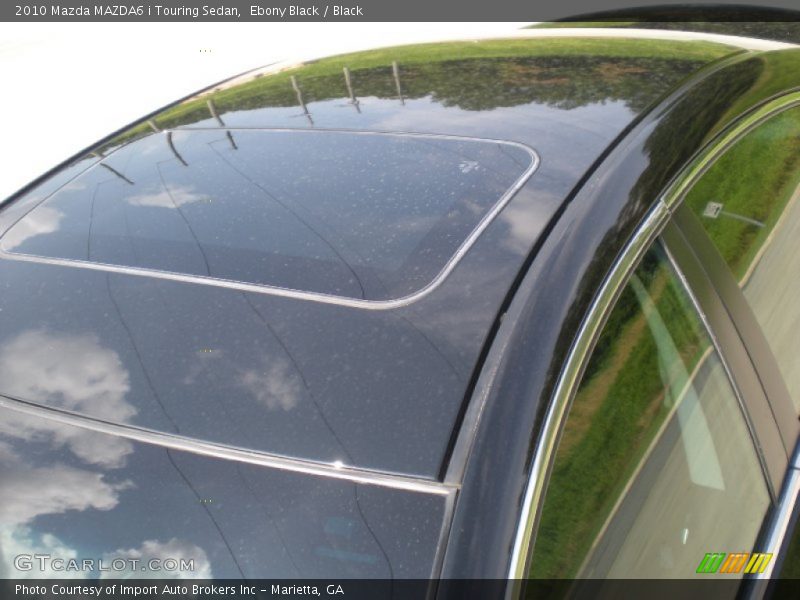 Ebony Black / Black 2010 Mazda MAZDA6 i Touring Sedan