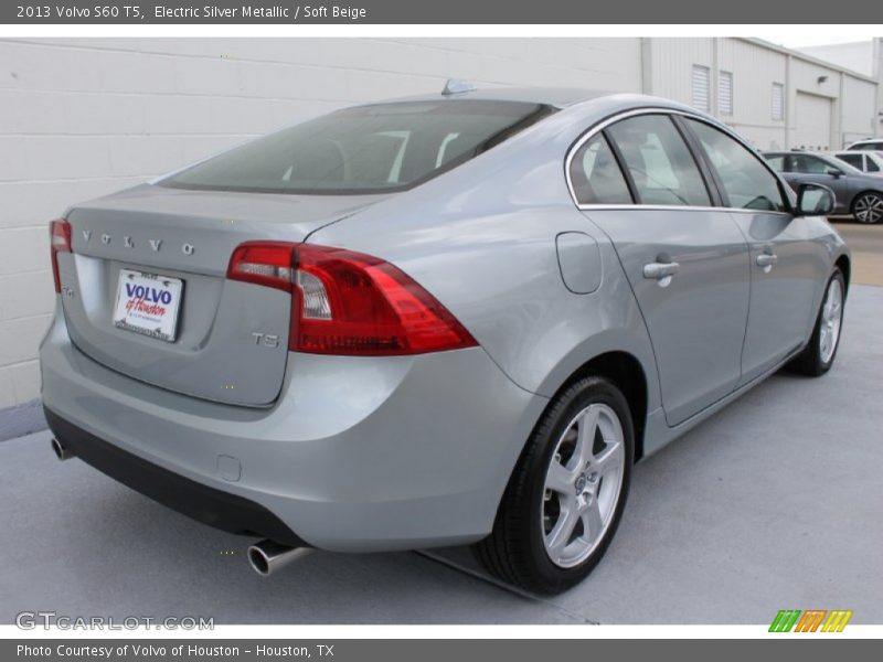 Electric Silver Metallic / Soft Beige 2013 Volvo S60 T5