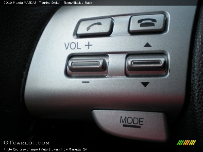 Controls of 2010 MAZDA6 i Touring Sedan