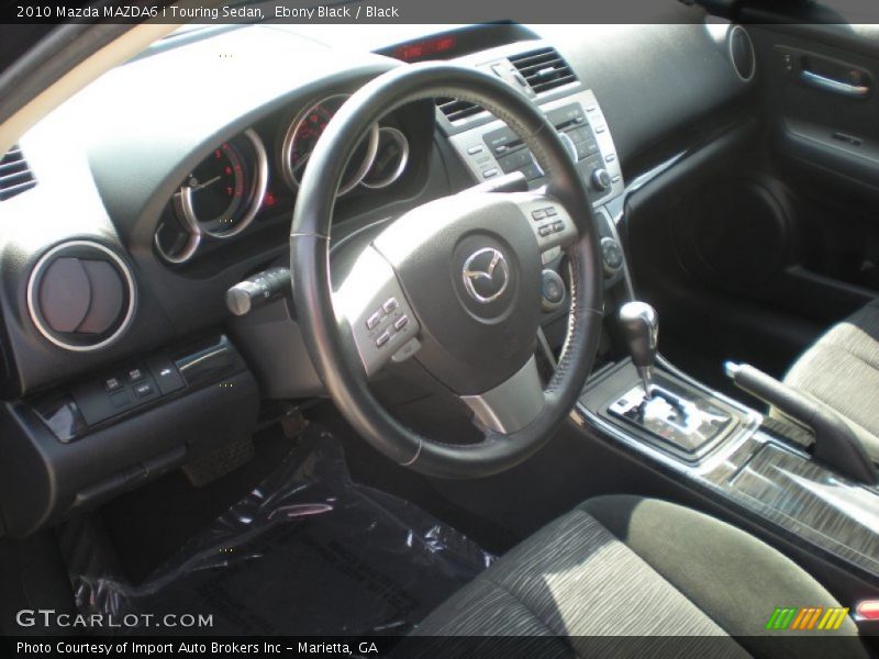 Ebony Black / Black 2010 Mazda MAZDA6 i Touring Sedan