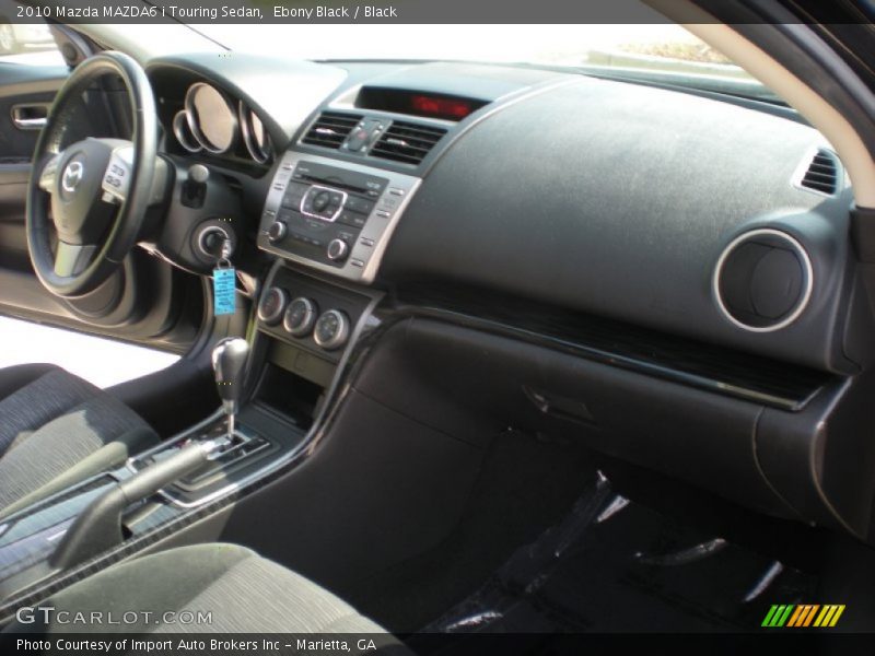 Ebony Black / Black 2010 Mazda MAZDA6 i Touring Sedan