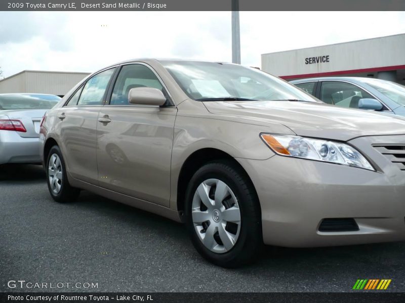 Desert Sand Metallic / Bisque 2009 Toyota Camry LE