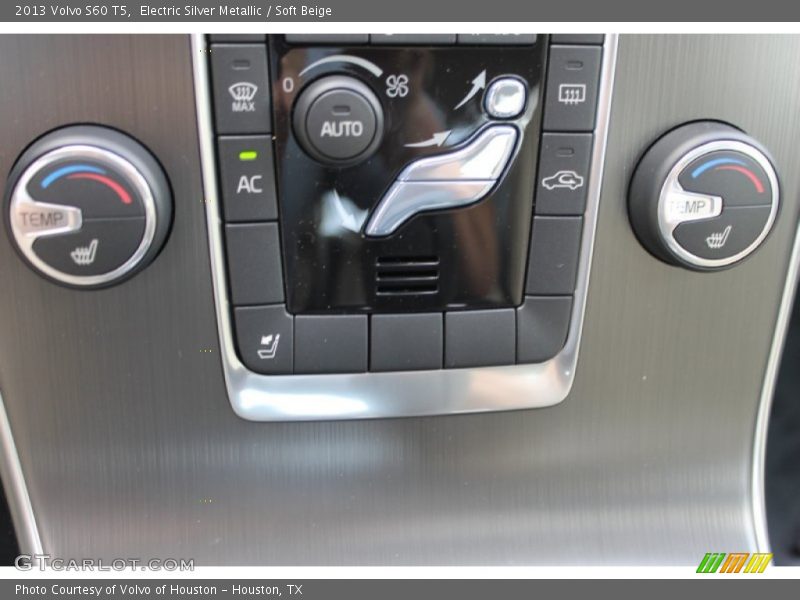 Electric Silver Metallic / Soft Beige 2013 Volvo S60 T5