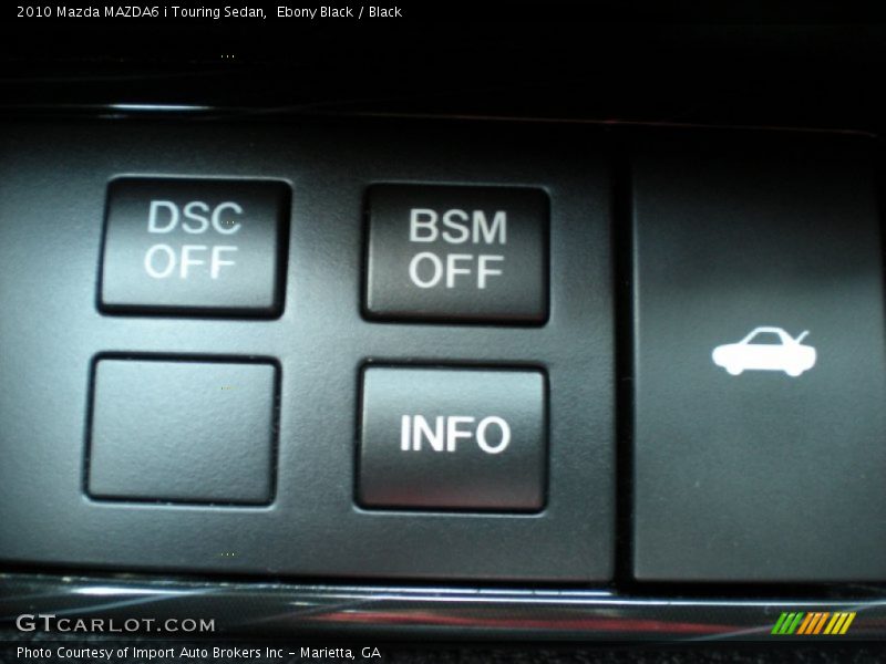 Ebony Black / Black 2010 Mazda MAZDA6 i Touring Sedan