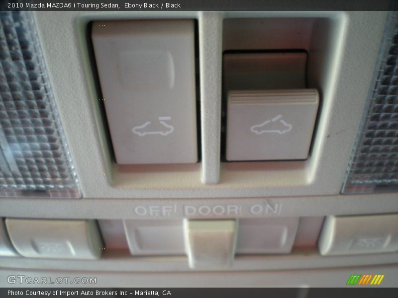 Ebony Black / Black 2010 Mazda MAZDA6 i Touring Sedan