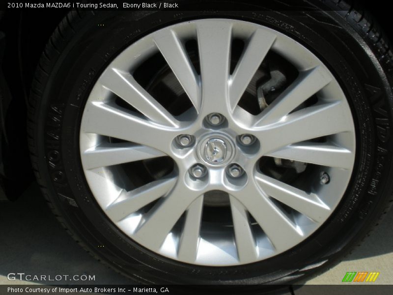 Ebony Black / Black 2010 Mazda MAZDA6 i Touring Sedan