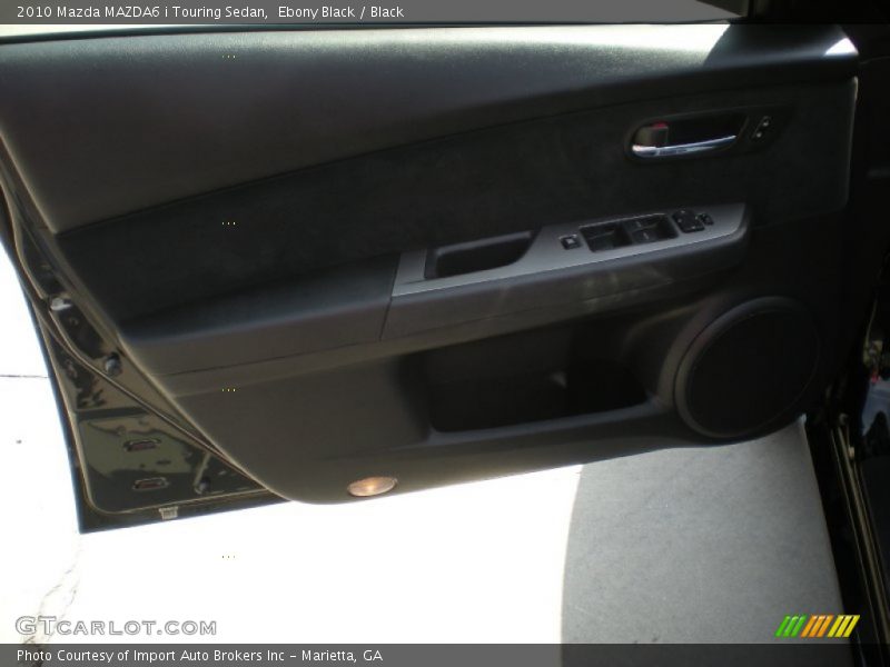 Ebony Black / Black 2010 Mazda MAZDA6 i Touring Sedan