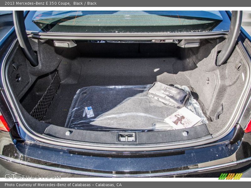 Black / Black 2013 Mercedes-Benz E 350 Coupe