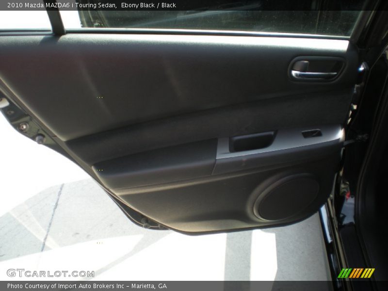 Ebony Black / Black 2010 Mazda MAZDA6 i Touring Sedan